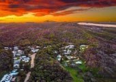 sunsetdrone